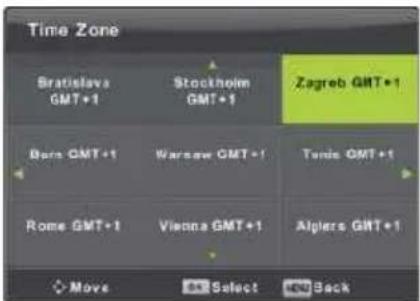 Vivax TV-40LE90T2 - Vremenska zona - 1