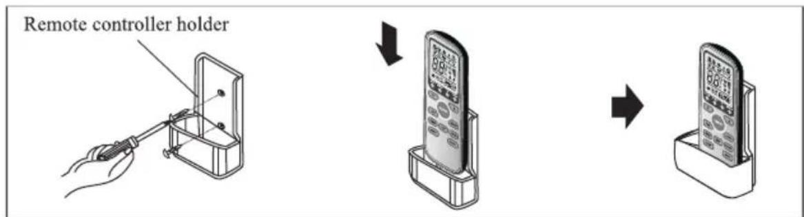 Remote controller holder
