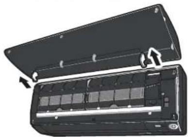 Godrej GIC 12FTC3- WSA - Remove the front panel. - 2