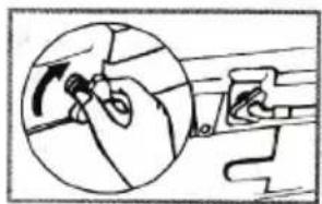 Simple line drawing of a mechanical device with no text or symbols