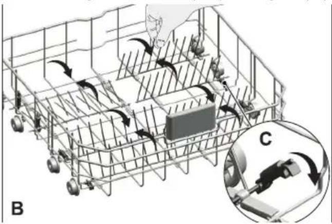 Cylinda DM 3138 - Placering av disken i diskmaskinen - 6