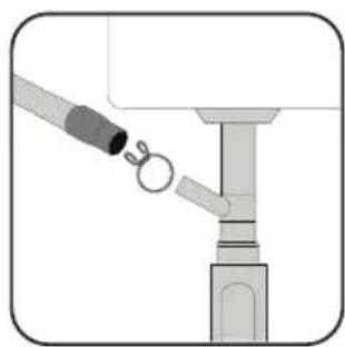 Cylinda DM 3138 - Anslutning till avlopp - 1
