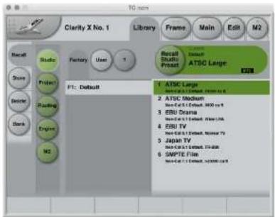 TC ELECTRONIC Clarity X - Recall page - 1
