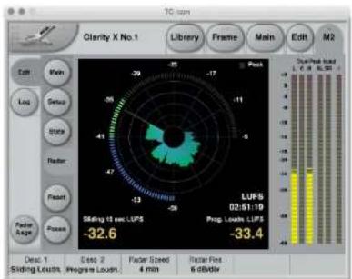 TC scan Clarity X No.1 Library Frame Main Edit M2 Edit Main Log Setup State Radar Reset Power Radio Large Slight 10 sec LUF5 LUF5 02:51:19 Prop. Look LUF5 -32.6 -33.4 Dec. 1 Sliding Loats Program Loats Faster Speed 4 min Faster Flux 6 dB/div