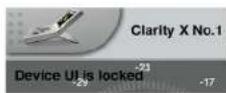 TC ELECTRONIC Clarity X - Lock Device UI button - 1