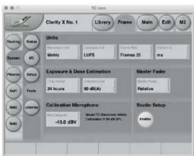 CD-ROM Clarity X No. 1 Library Frame Main Edit M2 Units Duration Unit Circadian ID Frame Pin Frame ID: 0 Metric LUFS Frames 25 ms Exposure & Dose Estimation Master Fader 24 hours 90 dB(A) Relative Calibration Microphone Micro Cable -43.0 dBV Studio Setup Emoto