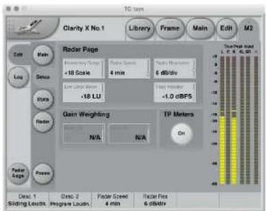 TC 10m Clarity X No.1 Library Frame Main Edit M2 Edit Main Log Sensor Stairs Radar Gain Gain Weighting N/A N/A TP Meters On Scan-Peak sound 1.0 dB 1.0 dB 1.0 dB 1.0 dB 1.0 dB 1.0 dB 1.0 dB 1.0 dB 1.0 dB 1.0 dB 1.0 dB 1.0 dB 1.0 dB 1.0 dB 1.0 dB 1.0 dB 1.0 dB 1.0 dB 1.0 dB 1.0 dB 1.0dB Disc. 1 Disc. 2 Faster Speed 4 min Faster Res 6 dBdiv
