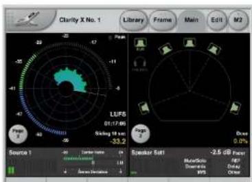 Clarity X No. 1 Library Frame Main Edit M2 LIF5 01:17:00 Siding 18 mm -33.2 Source 1 -20 Counter Status -19 -18 -17 -16 -15 -14 -13 -12 -11 -10 -9 -8 -7 -6 -5 -4 -3 -2 -1 0.0% Dose -2.5 dB Pulse MolarSonic Diss ceiling MOS Other