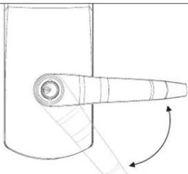 Dormakaba Exit Device Operators 630 - Test the Movement of the Lever Handle (without the key cylinder) - 1