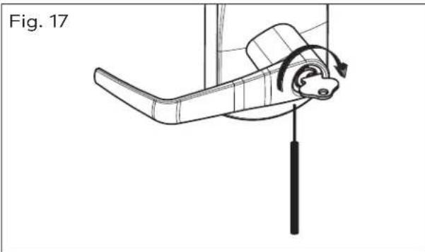 Dormakaba Exit Device Operators 630 - How to Change Lock Cylinders - 2