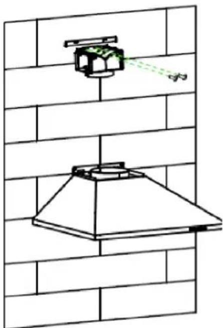 HAIER I-Link HADG9DS2XWIFI - MONTAŻ (ODWIEWKA POWIETRZA DO MODELI W KSZTAŁCIE T, SZKŁA GIĘTEGO, SZKŁA PŁASKIEGO): - 2