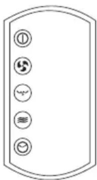 DIMPLEX DXMBCF - Remote Control - 1