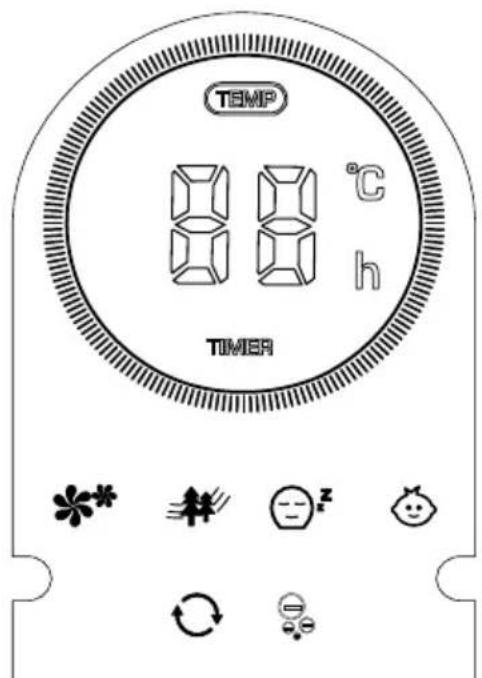 TEMP 80°C h TIMER