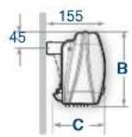 DIMPLEX QXD3000 - Over door heaters - 2