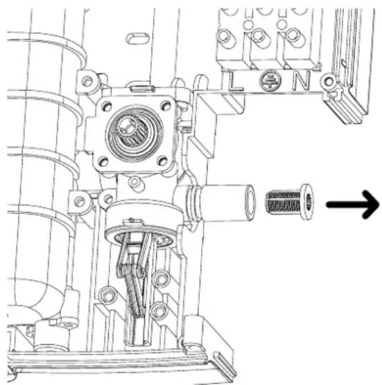 DIMPLEX DVLS85 - FILTER CLEANING INSTRUCTIONS - 3