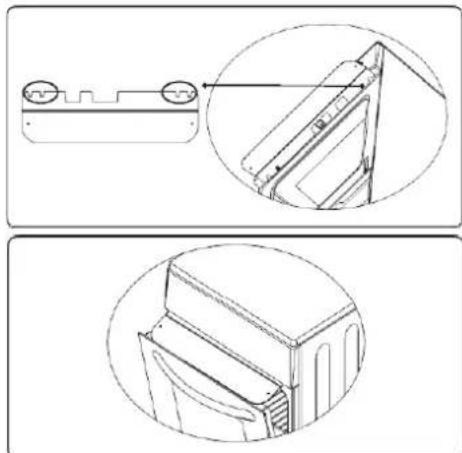 Heinner HFSC-V50LITGWH - Assembling the grill heat shield - 1