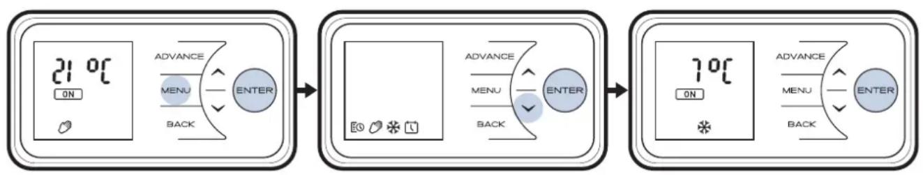 Creda CEP050E - Setting Modes - 1