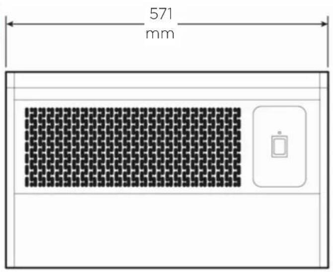 571 mm