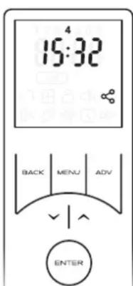 15:32 BACK MENU ADV ENTER