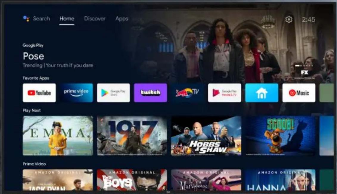 Search Home Discover Apps Google Play Pose Trending | Your truth if you dare Favorite Apps YouTube prime video Google Play Stairs twitch TV Google Play Media5. TV Music Play Next EMMA 1917 HOBBS &SHAW SGOOR! Prime Video AMAZON ORIGINAL AMAZON ORIGINAL AMAZON ORIGINAL AMAZON ORIGINAL JACK DYAN THE BOYS Marvelous HANNA