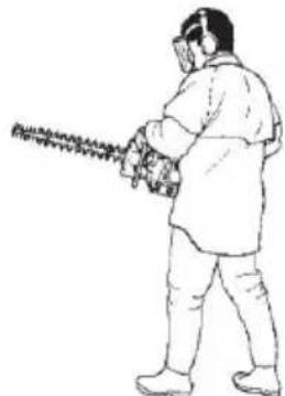HYUNDAI HYHT2600X - Safety instructions while working - 2