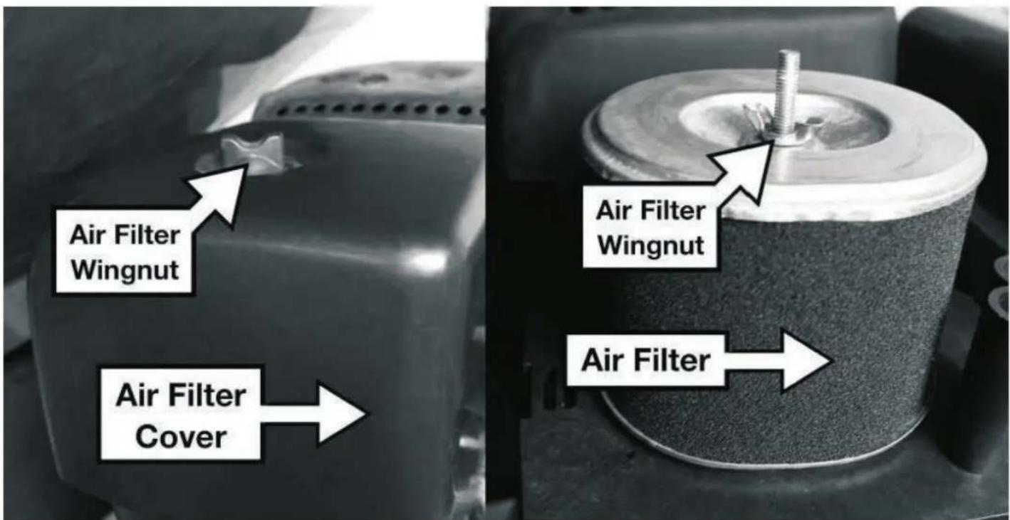 Air Filter Wingnut Air Filter Cover Air Filter Wingnut Air Filter