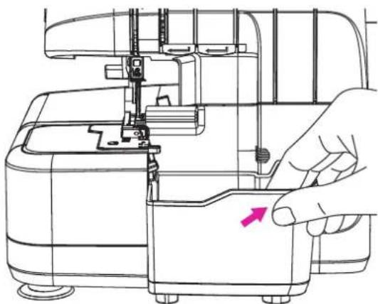 NECCHI L234A - ◆ Install the waste collector - 2