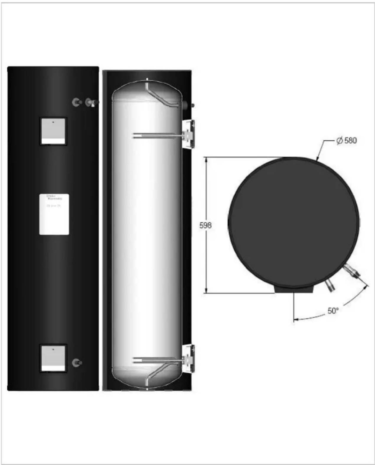 Dialer Pressure Ø 580 598 50°