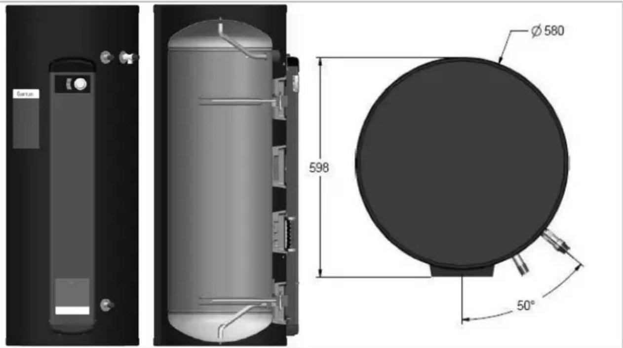 6mm Ø 580 598 50°