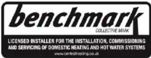 benchmark COLLECTIVE MARK LICENSED INSTALLER FOR THE INSTALLATION, COMMISSIONING AND SERVICING OF DOMESTIC HEATING AND HOT WATER SYSTEMS www.centralheating.co.uk