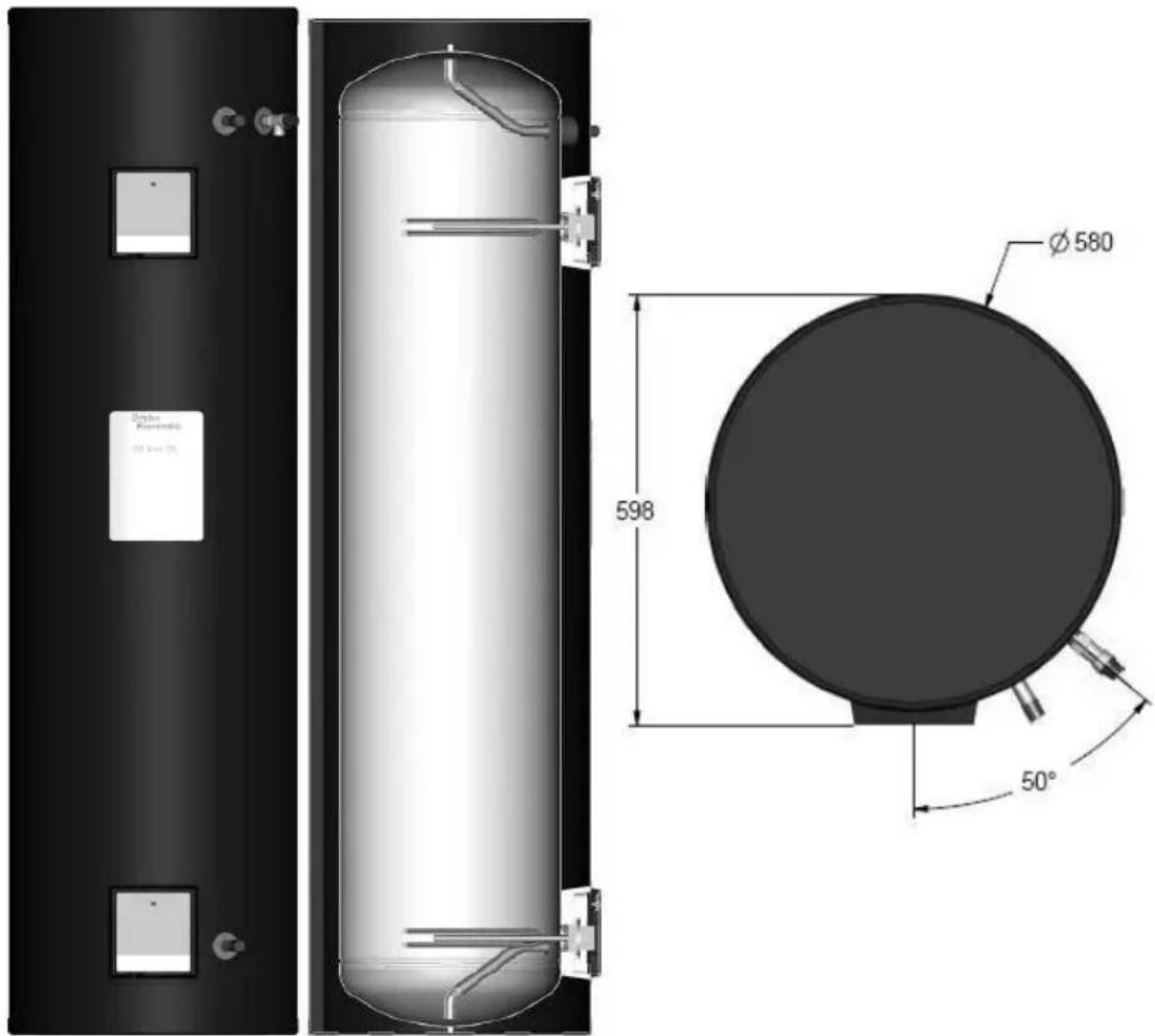 Dykes Pavamnaya Ø 580 Ø 598 50°