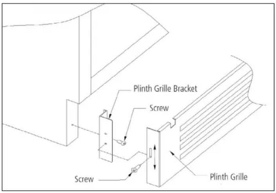 Plinth Grille Bracket Screw Screw Plinth Grille