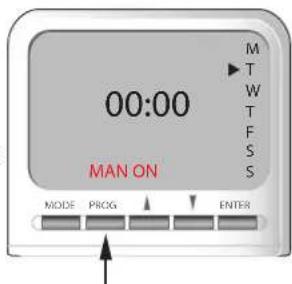 00:00 MAN ON MODE PROG ENTER