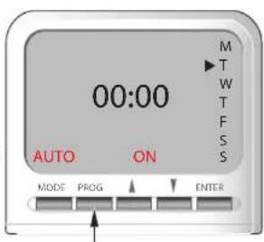 00:00 M T W T F S S AUTO ON MODE PROG ENTER