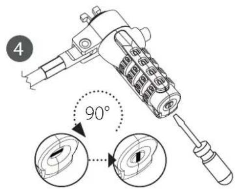 4 90°