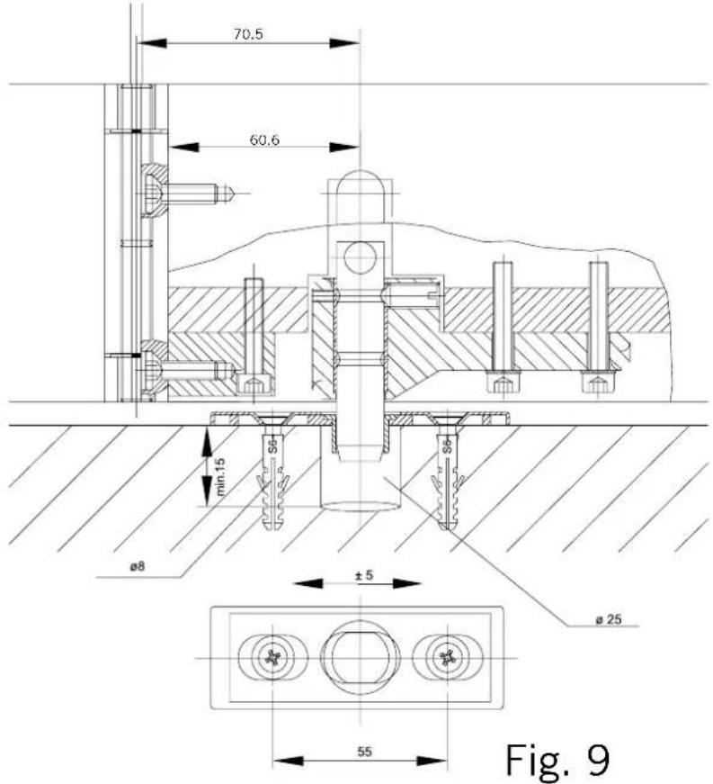 70.5 60.6 min.15 ø8 ±5 ø25 55 Fig. 9