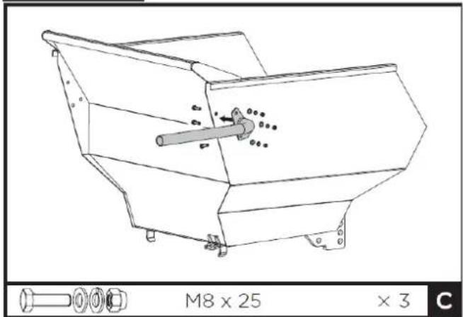 Technical line drawing of a mechanical component with no visible text or symbols