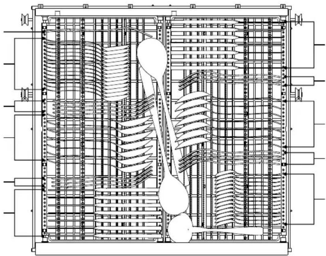Caple DI653 - CUTLERY RACK: - 1