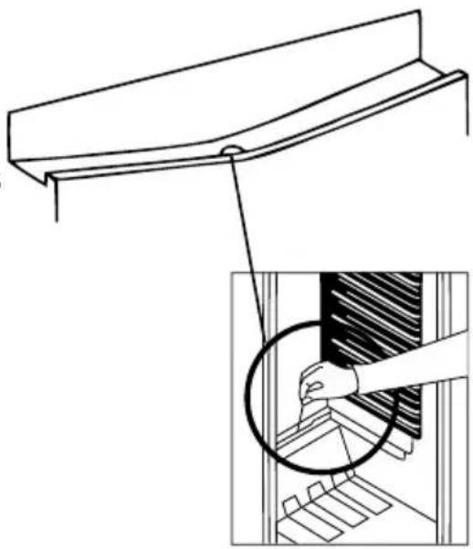 Caple RI5501 - DEFROSTING THE REFRIGERATOR COMPARTMENT - 1
