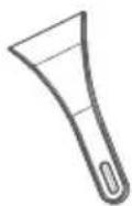 Caple RI5501 - THE PLASTIC SCRAPER - 1
