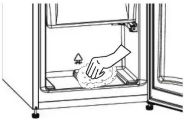 Caple RI5501 - DEFROSTING THE FREEZER COMPARTMENT - 1