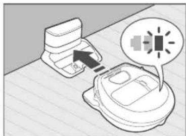 SAMSUNG PowerBot VR20R7250WD - Automatic charging - 1