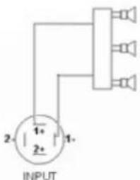 INPUT 1+ 2+