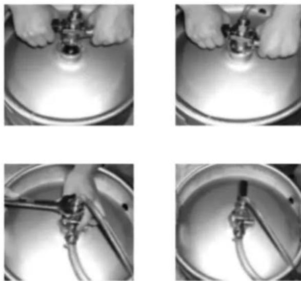 Micro Matic MDD23S-E - HOW TO TAP A KEG OF BEER (D-STYLE VALVE) - 1