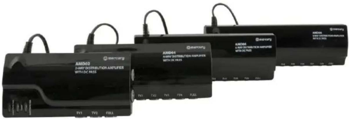 AMDO2 3-WHY DISTRIBUTION AMPLIFIER WITH DC PASS AMDO4 4-WHY DISTRIBUTION AMPLIFIER WITH DC PASS AMDO6 8-WHY DISTRIBUTION AMPLIFIER WITH DC PASS AMDO8 8-WHY DISTRIBUTION AMPLIFIER WITH DC PASS