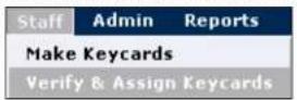 Dormakaba ILCO ATLAS - How do I make a batch of Staff Keycards? - 1