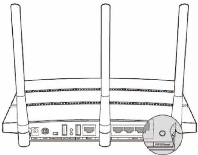 TP-LINK TL-WDN4200 - PBC (Push Button Configuration) method - 1