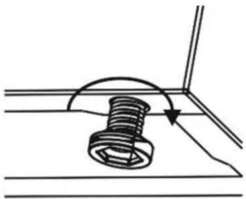Heinner HFSC-V50SL - Adjusting the feet - 1