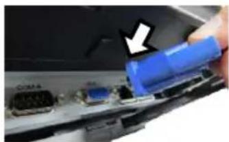 Posiflex TM-3014E - Mounting to XT Terminals with Gen 7E/8E Base - 14