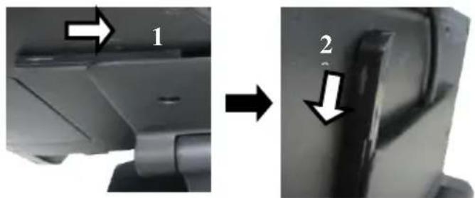 Posiflex TM-3014E - Mounting to XT Terminals with Gen 7E/8E Base - 11